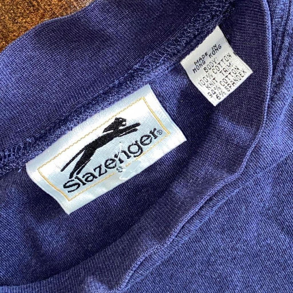 Purple Mock Neck Slazenger Jumper (S) - Picture 2 of 3